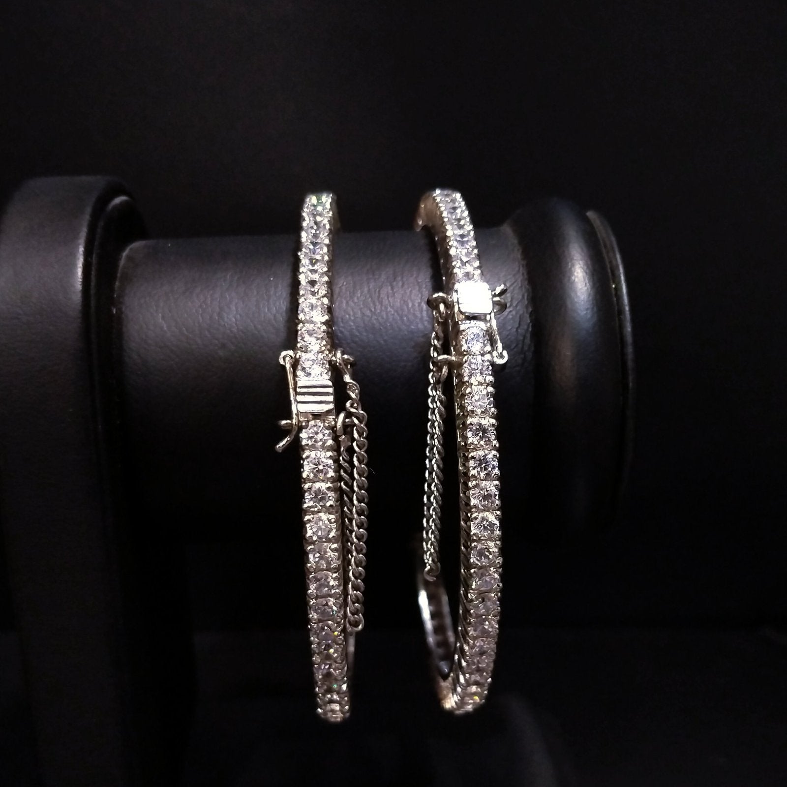 eternity Bangles 925 Silver