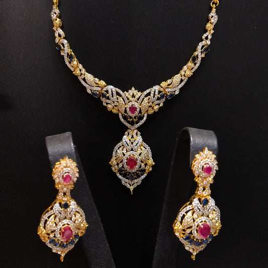 Gold Plated Necklace set