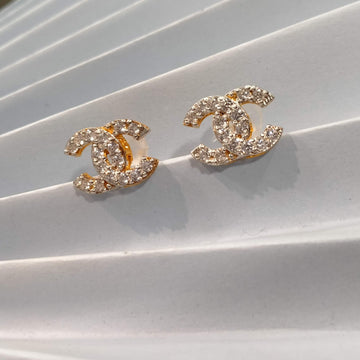 chanel studs Gold Plated (925.Sterling Silver)