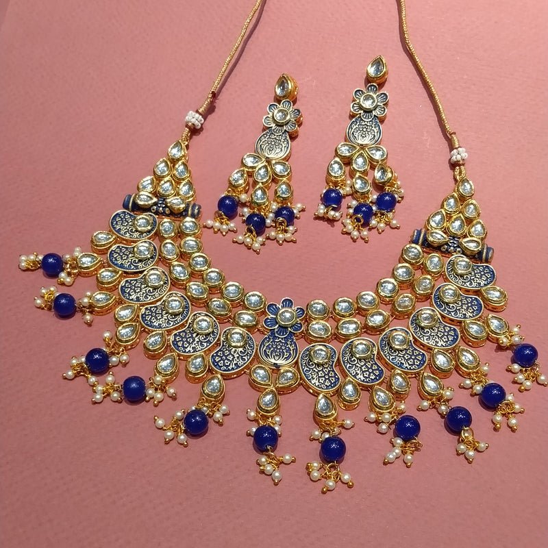 Indian Kundan Bridal Set (Replica Jewellery)