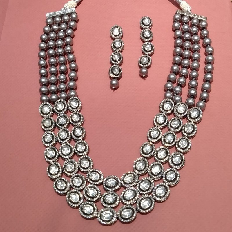 Kundan Mala Set. (Replica Jewellery)