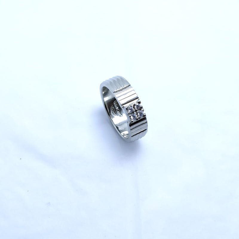 Silver Men"s Ring.(925 Silver)