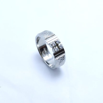 Silver Men"s Ring .(925 Silver)