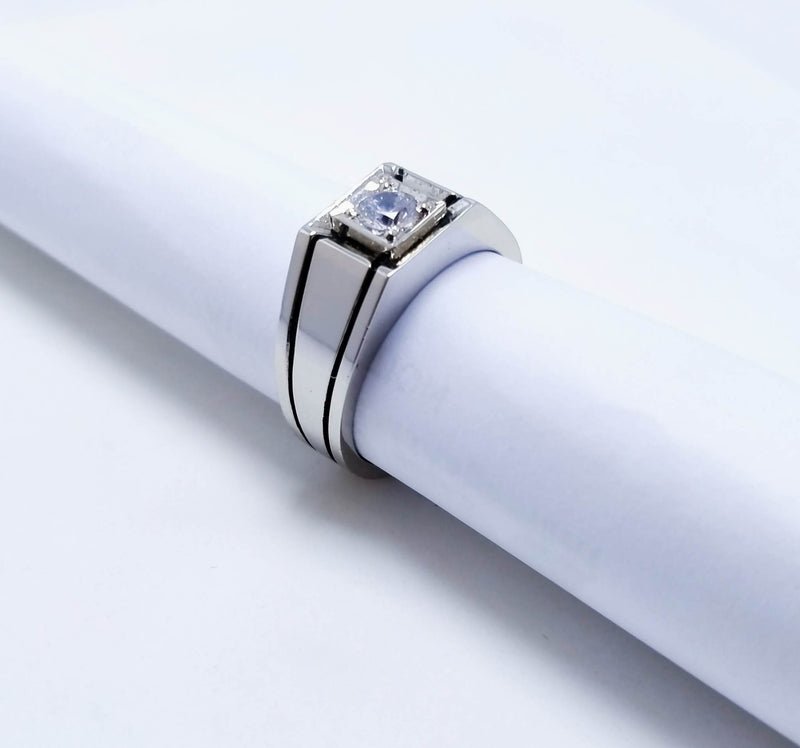 Buy White Gold Rings for Women by Avsar Online | Ajio.com-gemektower.com.vn