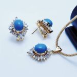 Gold Plated Pendant Set. (925 Silver)