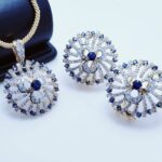 Gold Plated Pendant Set. (925 Silver)