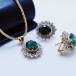 Gold Plated Pendant Set. (925 Silver)
