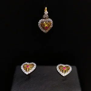 Locket Set Sterling Silver