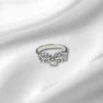 Solitaire Ring Sterling Silver