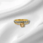 Solitaire Ring Sterling Silver