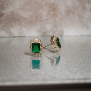 925S Tops with Emerald & white Zircon - Image 2