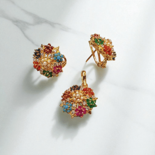 Nauratan Pendant Set - Image 2
