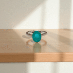 Timeless Allure: Emerald & Zircons Ring