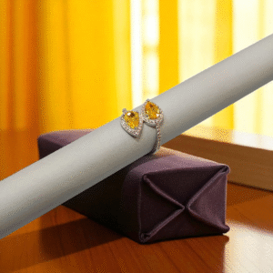 Sunny Sparkling Zircons Ring - Image 3