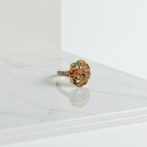 Exquisite Multi Color Ring - Image 2