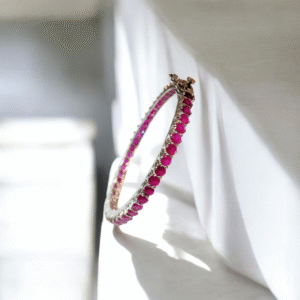 Exquisite Ruby Bangle