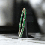 Stunning Emerald Bangle