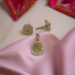 Elegant Lavender Zircon Pendant Set