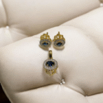 Pendant Set with Blue Sapphire