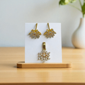 Floral Pandent Set