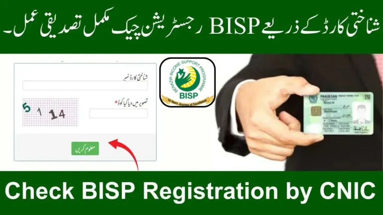 BISP 8171 Online Application 2025