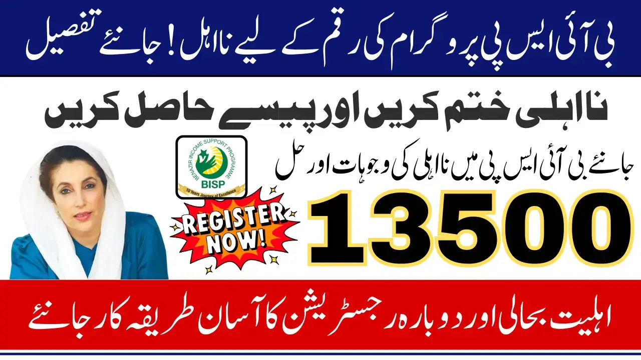 BISP Beneficiary Disqualification Review