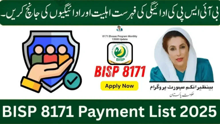 BISP 8171 Eligible Districts List