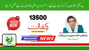 Benazir Kafalat Program 8171 – CNIC Check, Registration & Rs. 13,500 Payment Guide