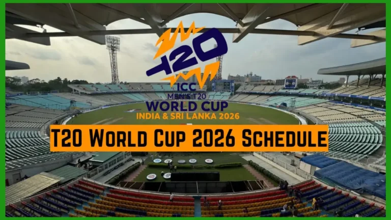 Full T20 World Cup 2026 Schedule