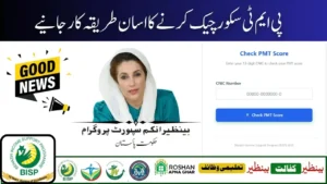 PMT Score Check Online 2025 Verify Your Results and Ehsaas Eligibility in Pakistan